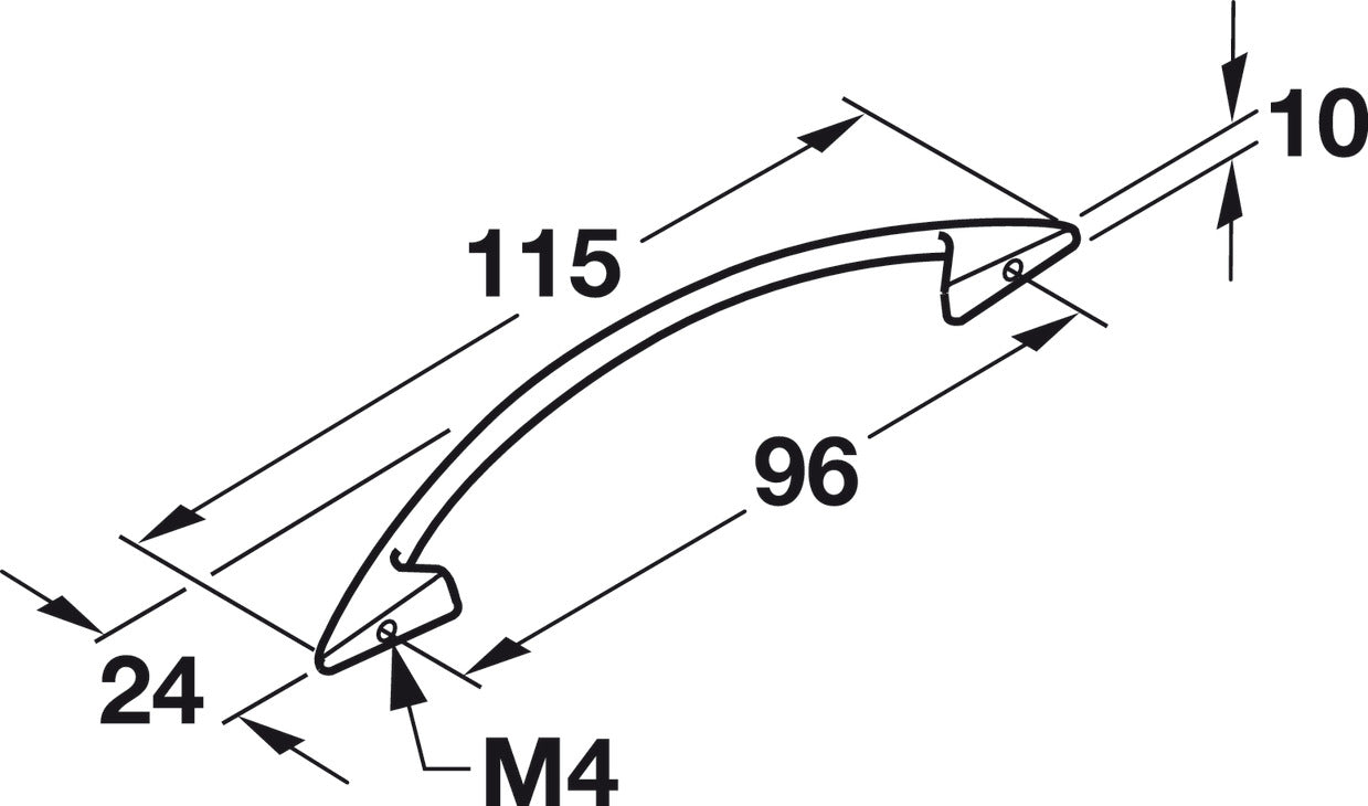 Handle, Zinc