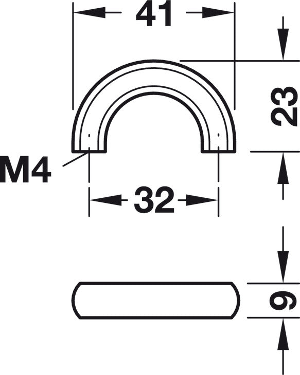 Handle, Zinc