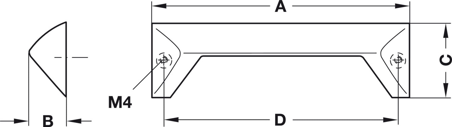 Handle, Zinc