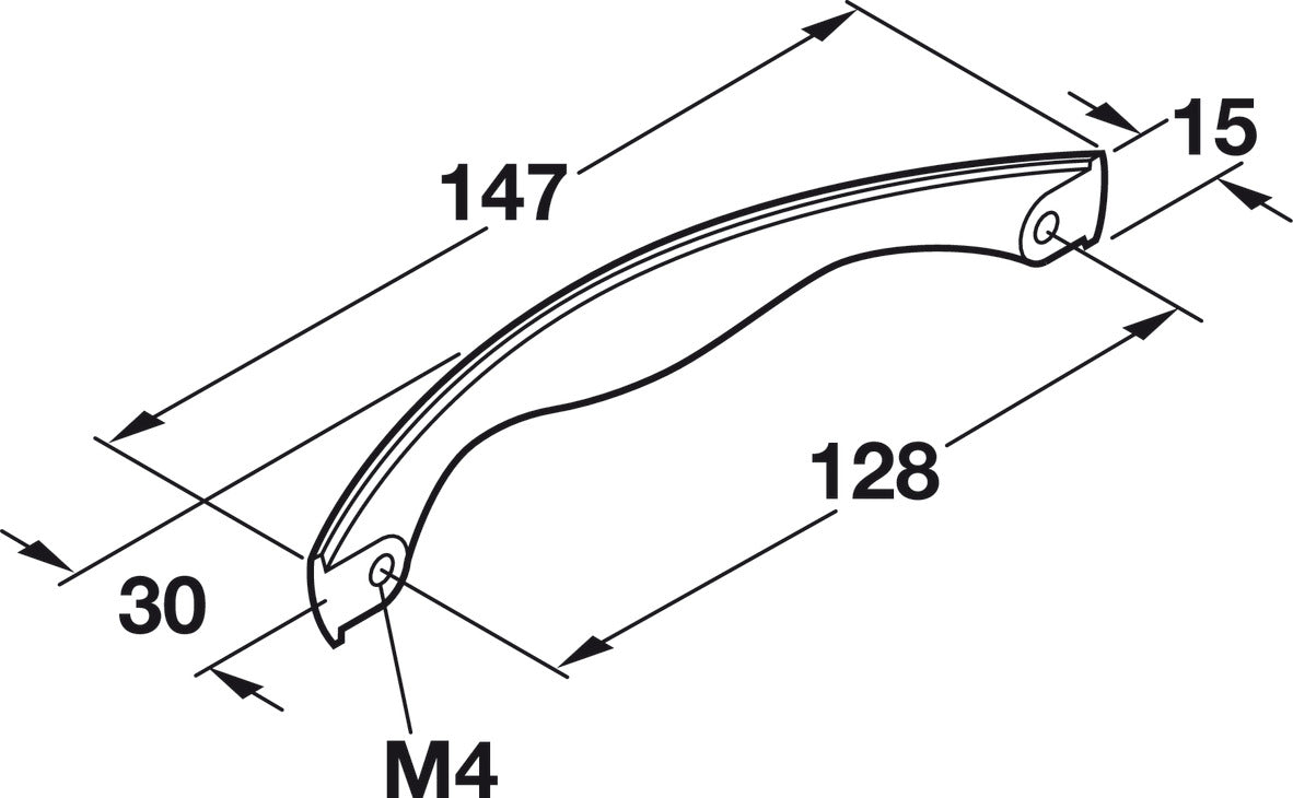 Handle, Zinc