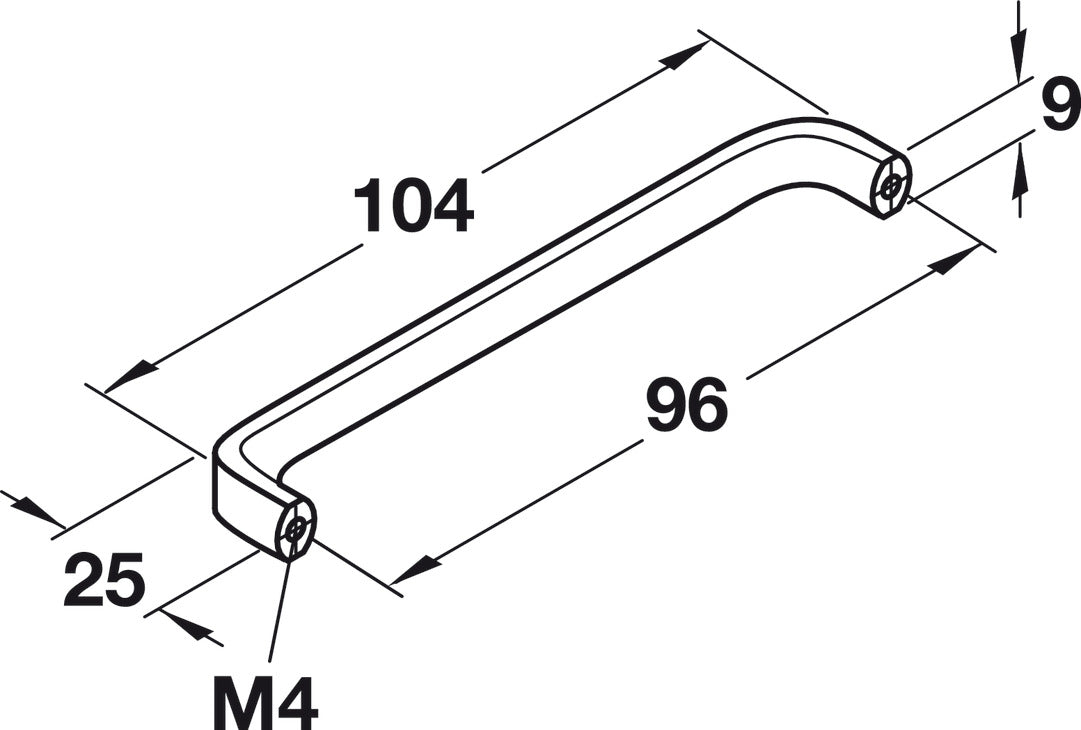 Handle, Zinc