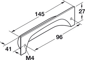 Cup Handle, Zinc
