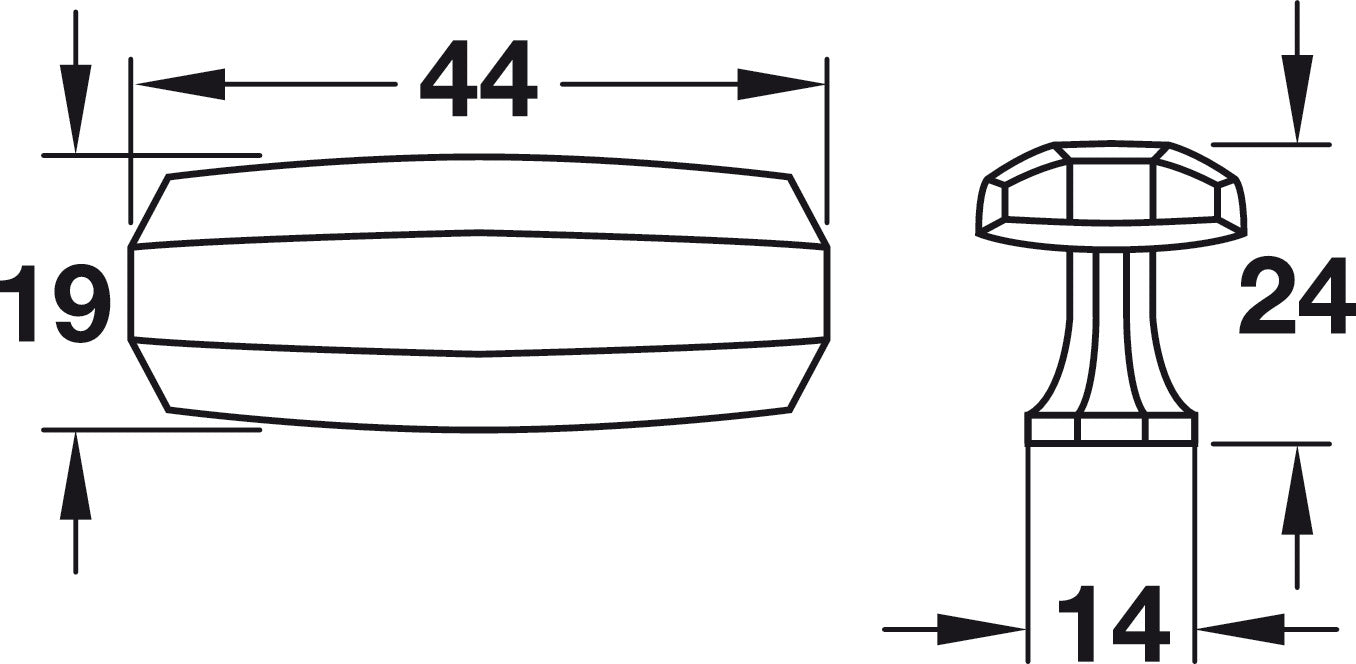 Knob, Zinc