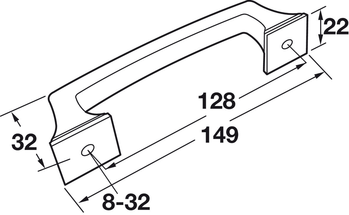 Handle, Zinc