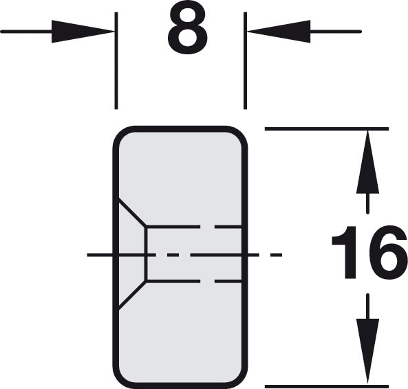 Guide Rail, 3/4 Extension, Side Mounted