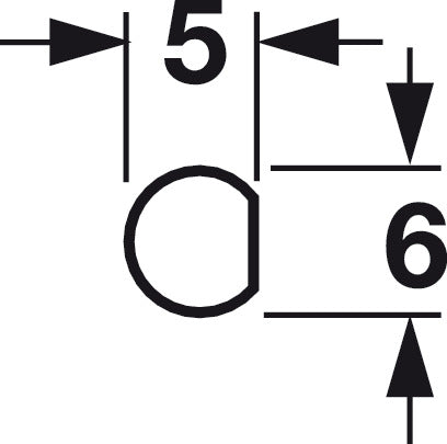 Profile Rod, for Espagnolette Lock