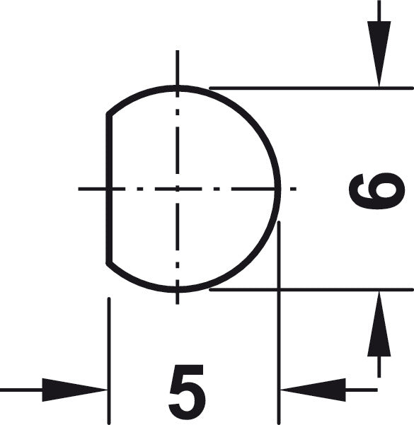 Profile Rod, for Espagnolette Lock