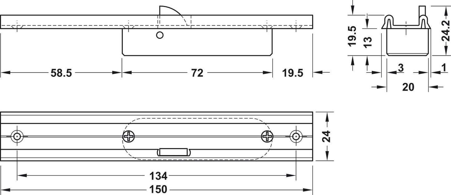 Electronic Furniture Lock, EFL41
