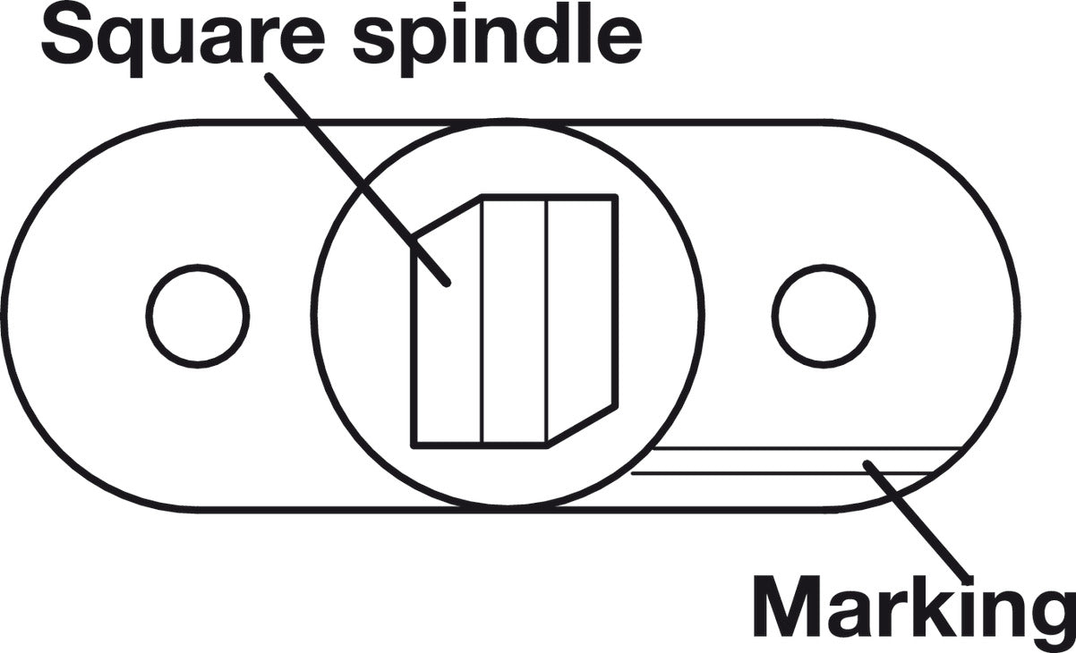 Snap-In Lock Core, Keyed Alike