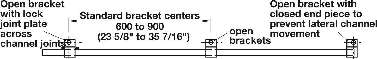 Bracket, For Soffit Mounting