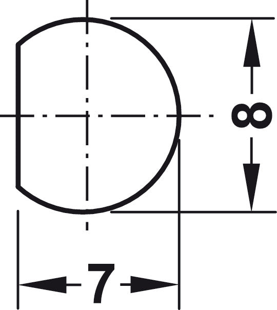 Profile Rod, for Espagnolette Lock