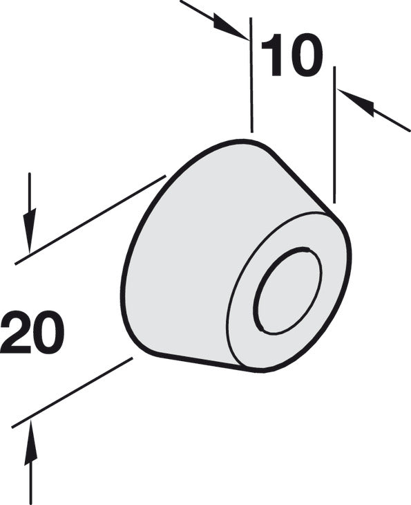 Wall Buffer, For Hangar Infront