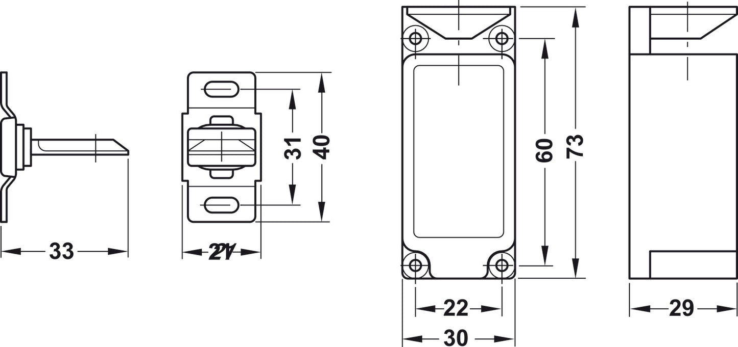 Electric Furniture Lock, EFL6