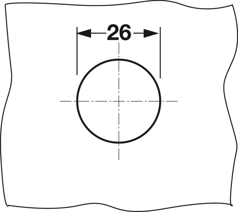Glass Door Pin Lock