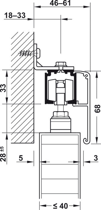 Fixing Clip, For Wood Fascia