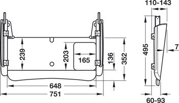 Accuride Standard Keyboard System, Model 200