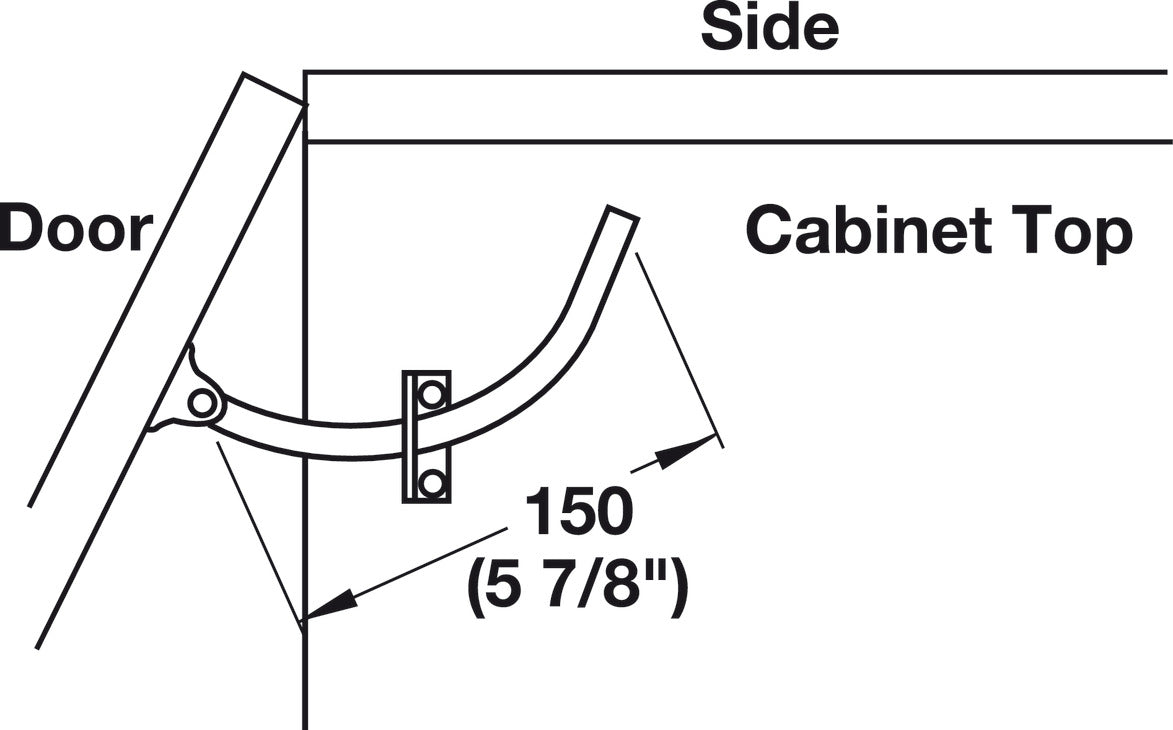 Lid Stay, Door Restraint