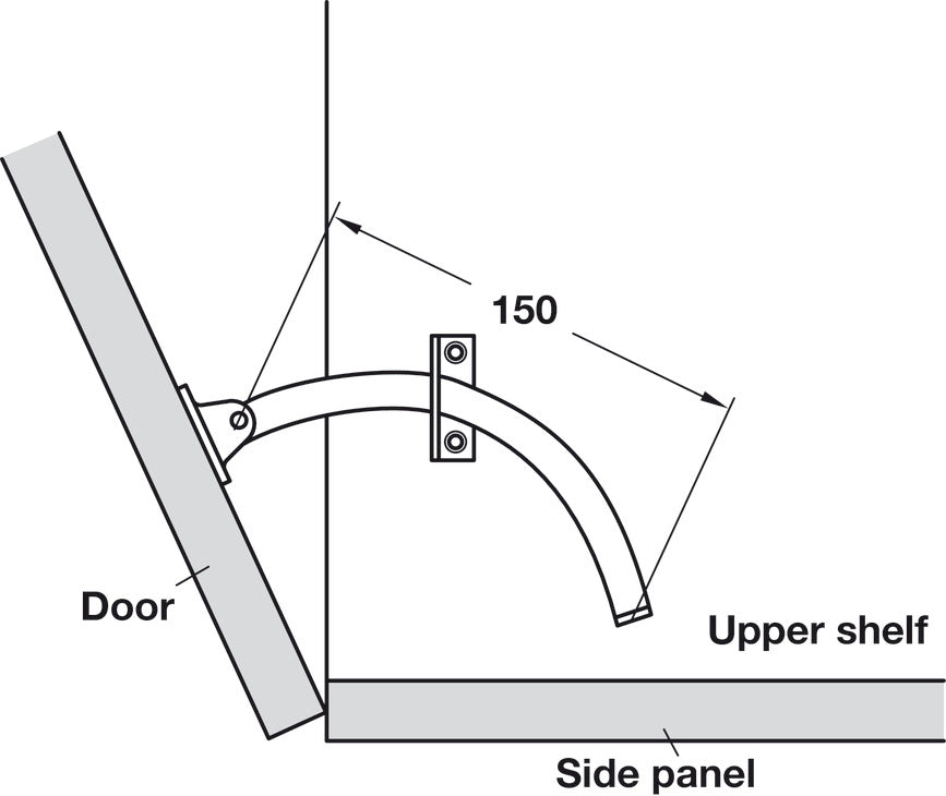 Lid Stay, Door Restraint