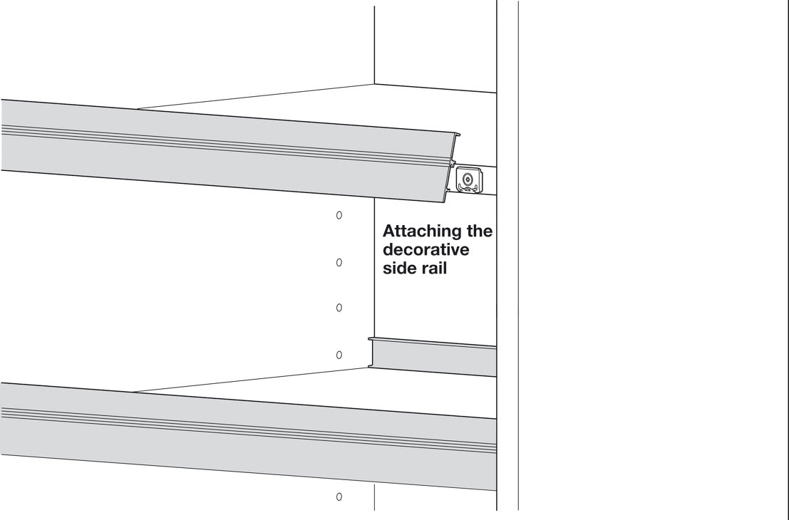 Decorative Side Rail, for Hawa Forte 170/340