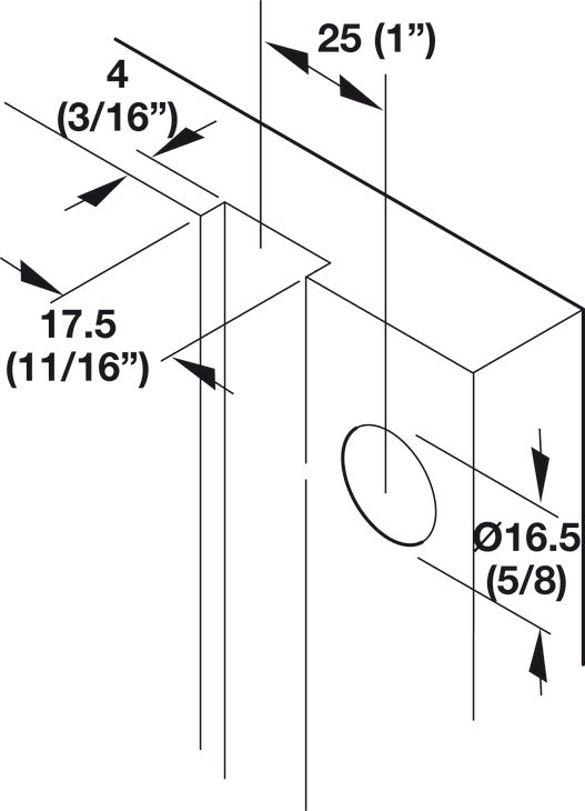 Side Mount Lock Body