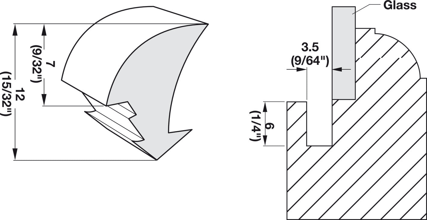 Panel Retainer, Thicker Profile
