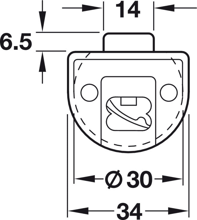 Upper Guide, with Lockable Bolt