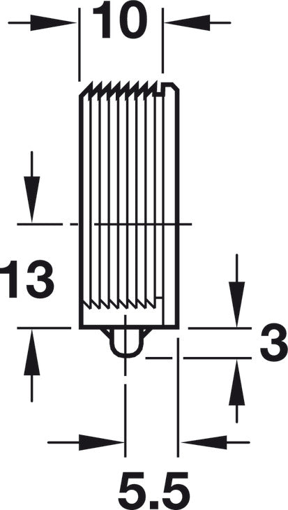 Lower Roller, With Adjustable Steel Spindle