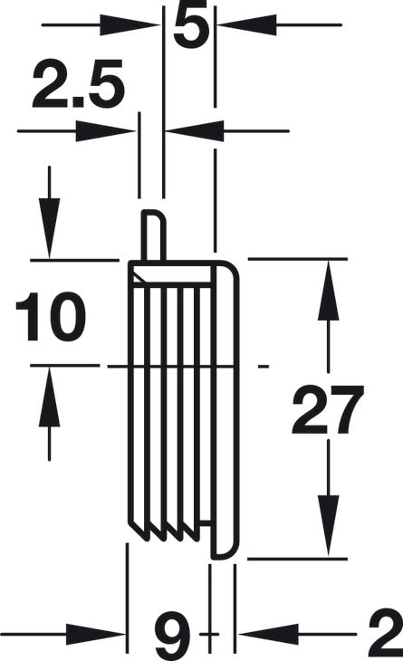 Upper Guide, with Lockable Bolt