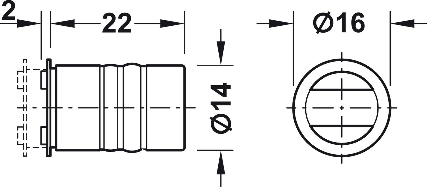 Magnetic Catch, 5 kg Pull