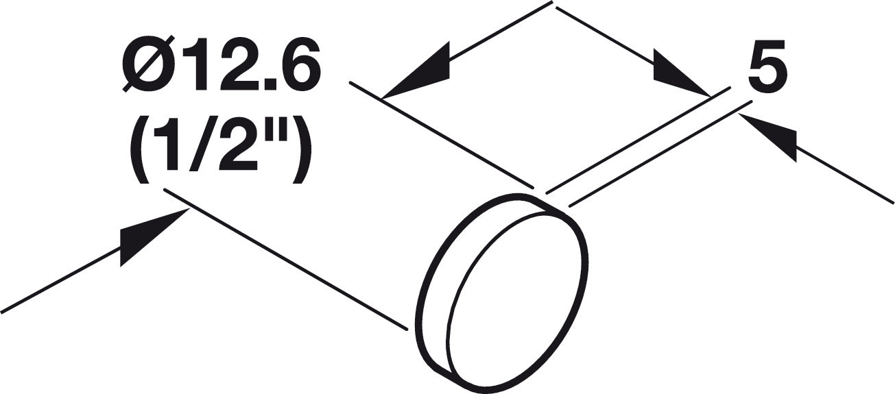 Door Stop, Silent Bumper 2, BS-58SD