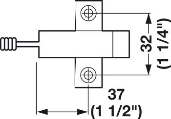Adapter for SMOVE, Overlay or Inset without Lip