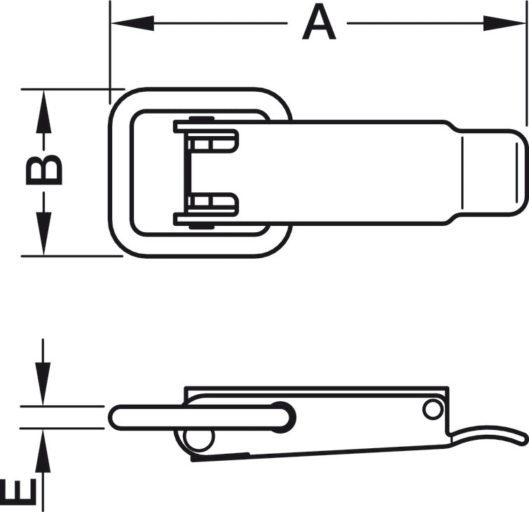 Draw Pull Catch, Chest Clasp