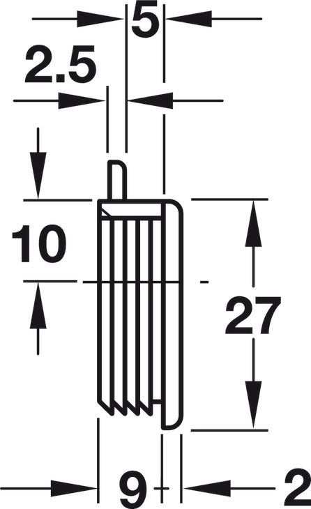 Upper Guide, with Lockable Bolt