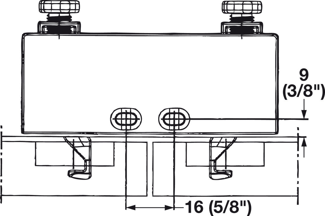 Single PUSH Latch, with Adjustment