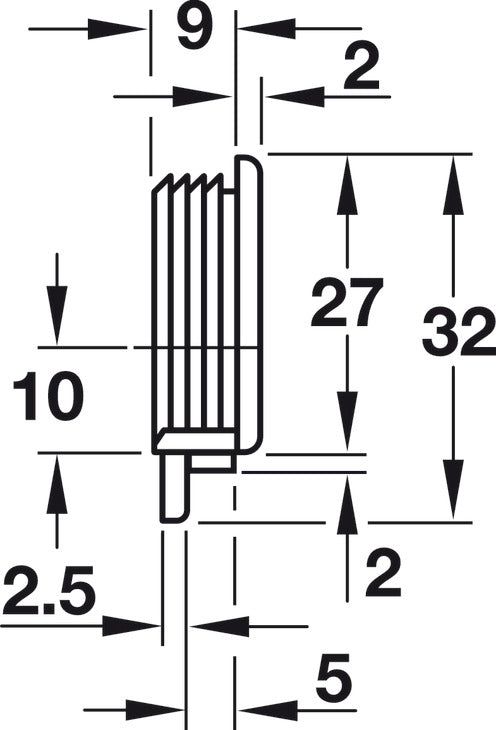 Lower Guide, with Double Bearing Mounted Axle