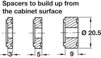 Distance Spacer, for Epoxy Slides