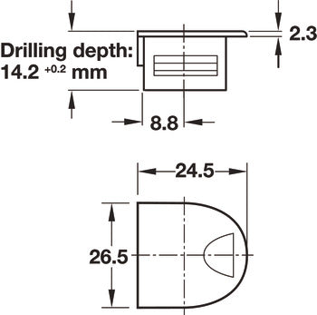 Connector Housing, Rafix Tab