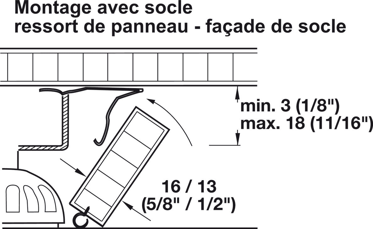 Adjustment Foot/Tube, Ø46 mm