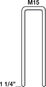 3/8" Crown Medium Wire Staple, 18 Gauge