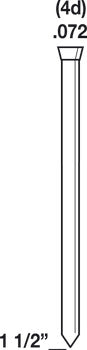 34° Angled Strip Finish Nail, 15 Gauge
