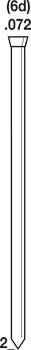 34° Angled Strip Finish Nail, 15 Gauge