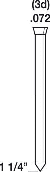 34° Angled Strip Finish Nail, 15 Gauge