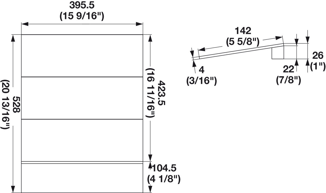Stepped Spice Holder, Finelineâ„¢
