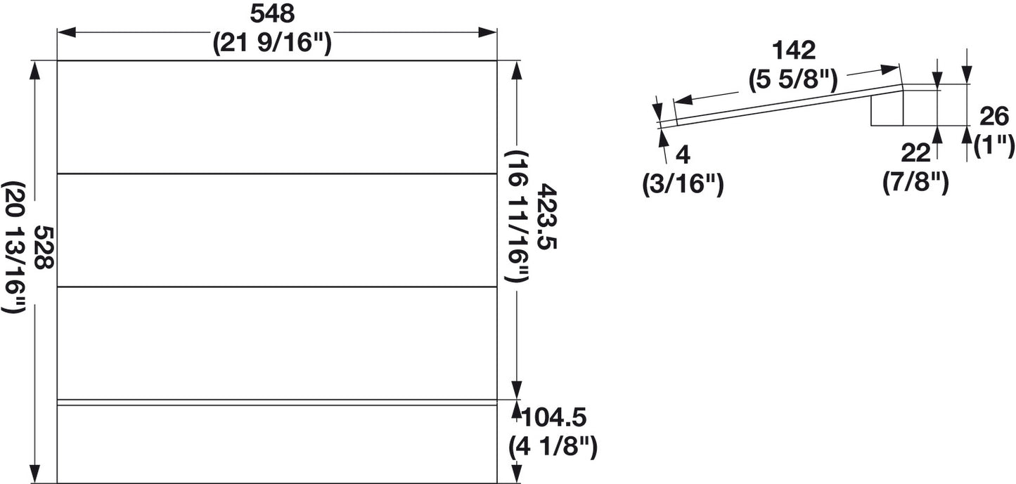 Stepped Spice Holder, Finelineâ„¢
