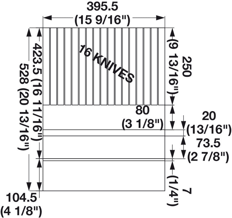Knife Insert, Finelineâ„¢