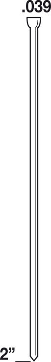 Straight Strip Brad Nail, 18 Gauge