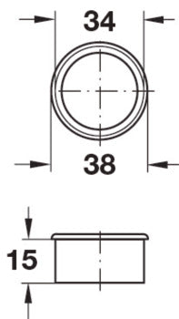 Air Ventilation Grommet, Plastic