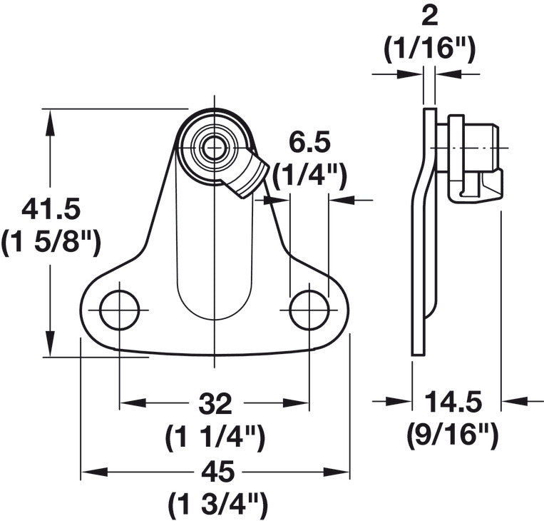 DUO Mounting Bracket, Steel