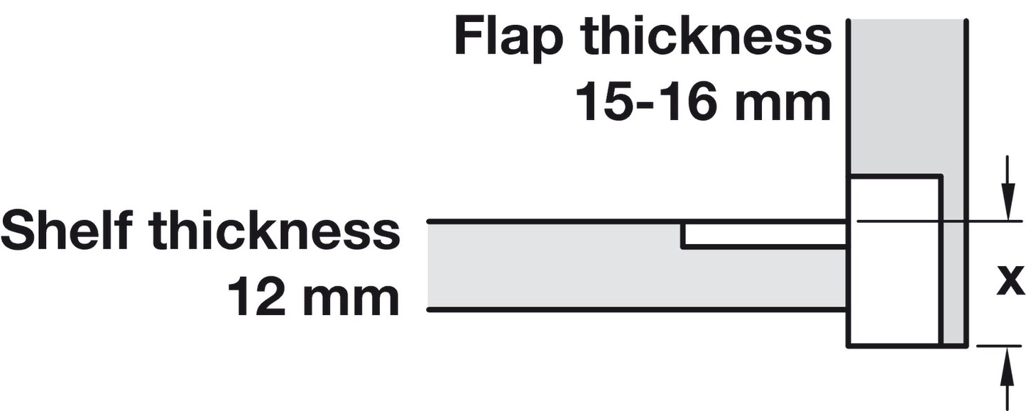 Flap Hinge, Plano Medial
