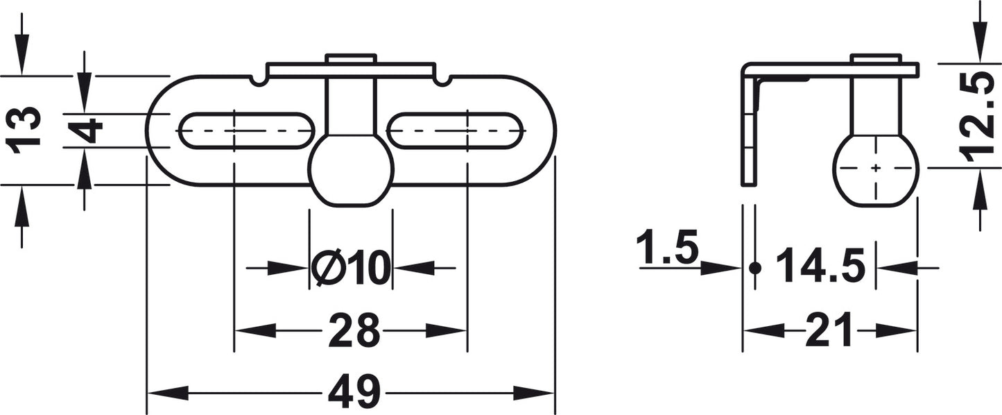 Gas Piston, for Wooden and Aluminum Framed Doors